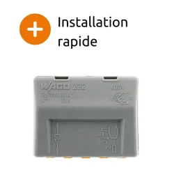 Borne rapide automatique à cliquet S222 - 5 entrées -^Wago Online