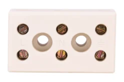 Borne stéatite tripolaire 6 à 16mm² --Zenitech