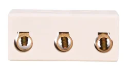 Borne stéatite tripolaire 6 à 16mm² --Zenitech