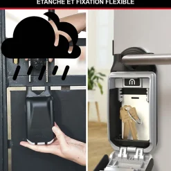 Boîte à clé à anse rétractable Masterlock Select Acess 5420EURD^Master Lock New