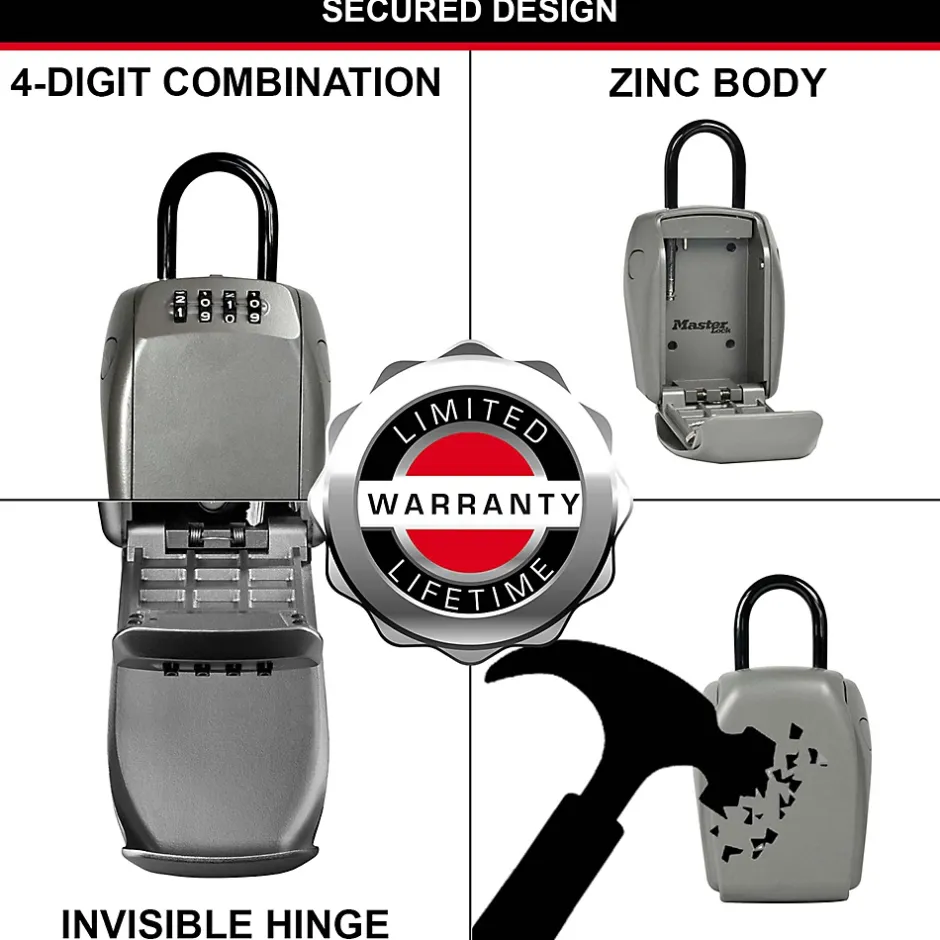 Boîte à clés sécurisée à anse Select Access-Master Lock New