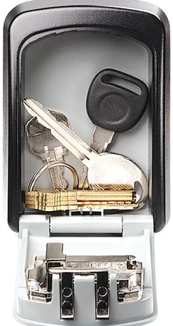 Boîte à clés sécurisée à combinaison programmable et fixation murale^Master Lock Outlet