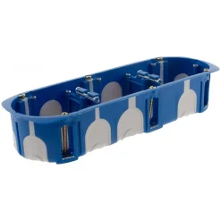 Boîte 3 postes No Air multimatériaux Ø67 x P.40 mm- Discount