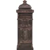 Boîte aux lettres à pilier Aluminium Vintage Bronze antirouille-Vidaxl Discount