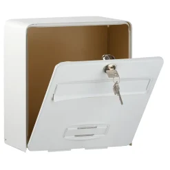 Boîte aux lettres 1 porte Balthazar Blanche^Burg-Wachter Hot