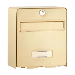 Boîte aux lettres 1 porte Balthazar Beige-Burg-Wachter Discount