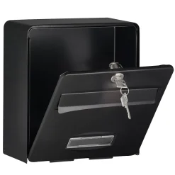 Boîte aux lettres 1 porte Balthazar Noire^Burg-Wachter Outlet