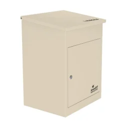 Boîte aux lettres 1 porte Boîte à colis Beige en acier-Smart Parcel Box Sale
