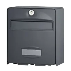 Boîte aux lettres 1 porte Balthazar Anthracite^Burg-Wachter Discount