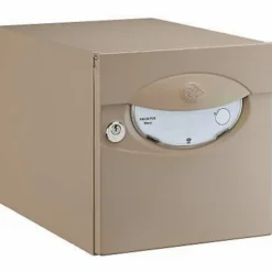 Boîte aux lettres 1 porte Decayeux Iguane Latté Ral 1019-DAD Best