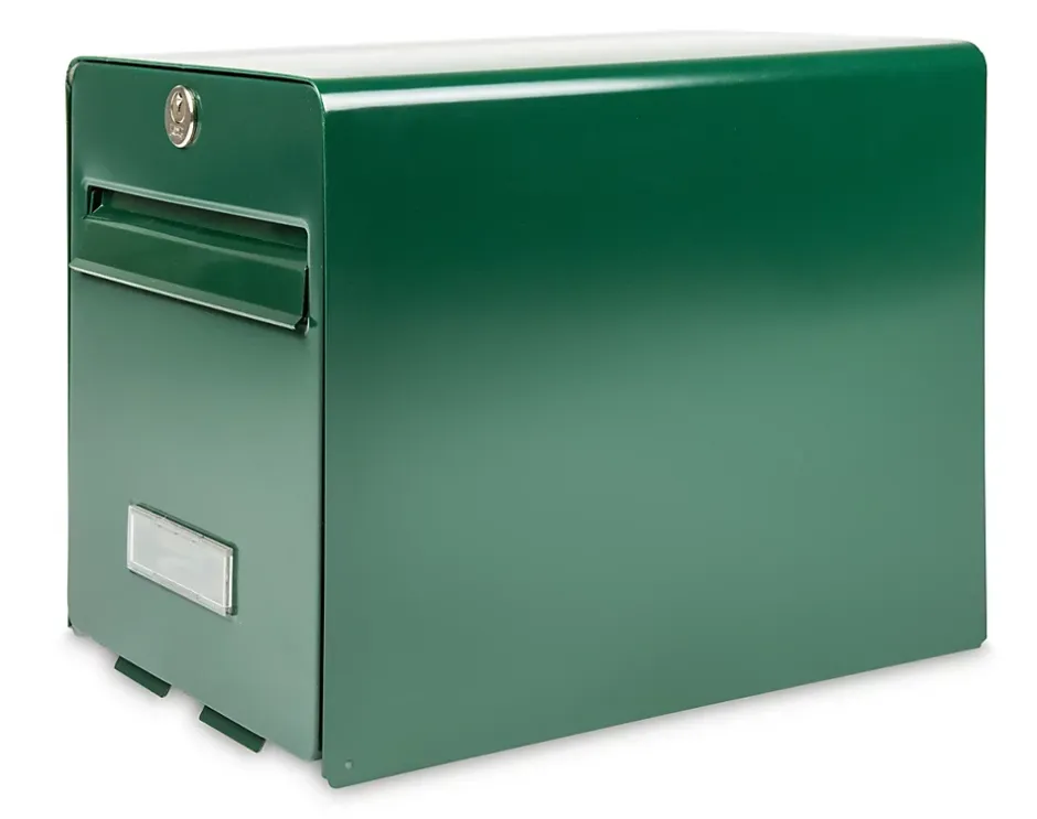 Boîte aux lettres 1 porte Favor Verte-Burg-Wachter Outlet