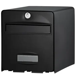 Boîte aux lettres 2 portes Balthazar Noire-Burg-Wachter