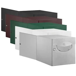 Boîte aux lettres 2 portes Decayeux Iguane Gris silver^DAD Hot