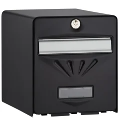 Boîte aux lettres 2 portes Balnéaire Noire^Burg-Wachter Discount