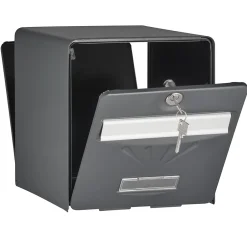Boîte aux lettres 2 portes Balnéaire Anthracite-Burg-Wachter Discount