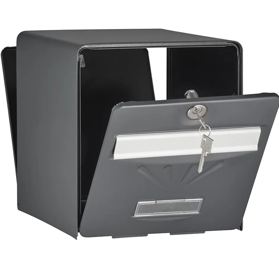 Boîte aux lettres 2 portes Balnéaire Anthracite-Burg-Wachter Discount