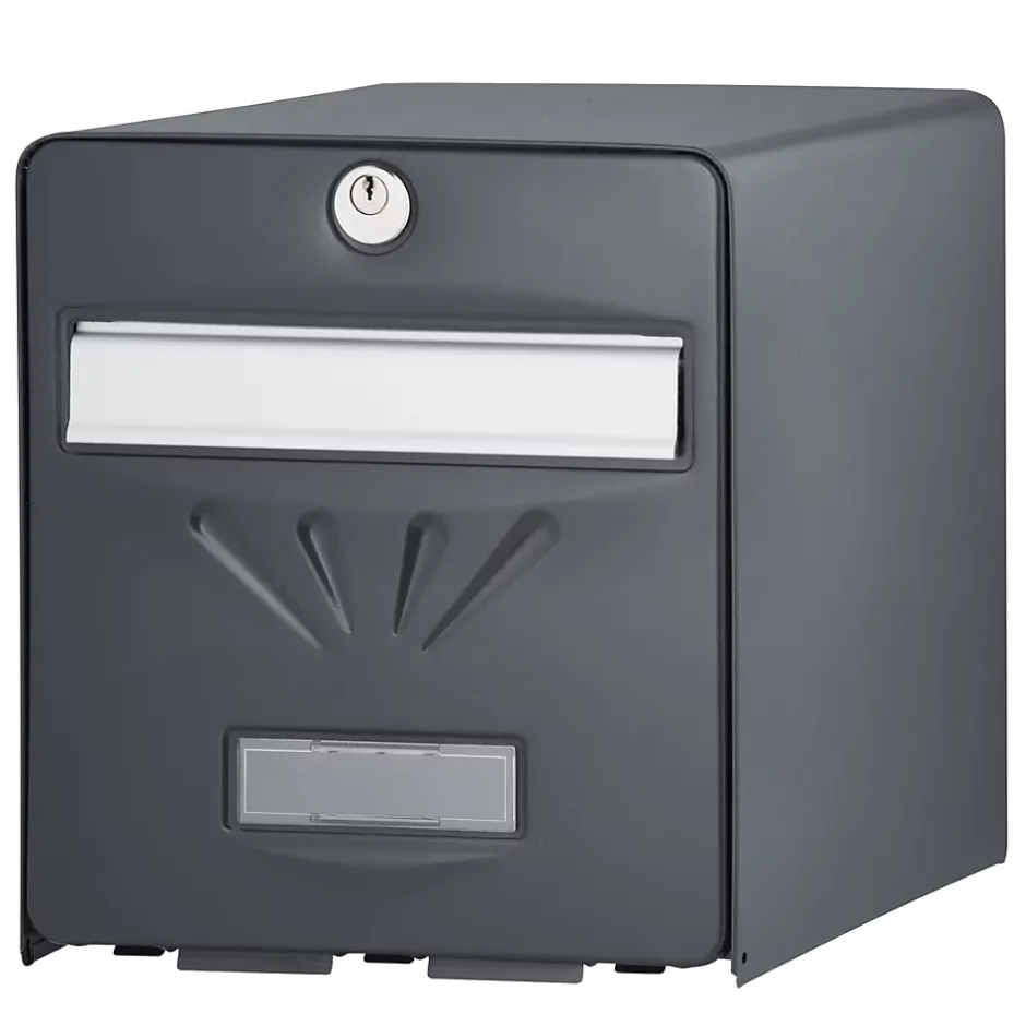 Boîte aux lettres 2 portes Balnéaire Anthracite-Burg-Wachter Discount