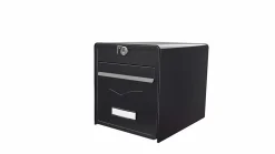 Boîte aux lettres 2 portes Baléo Noire-Burg-Wachter Discount
