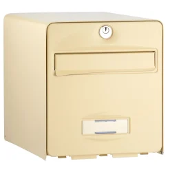 Boîte aux lettres 2 portes Balthazar Beige-Burg-Wachter