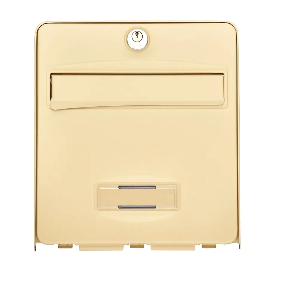 Boîte aux lettres 2 portes Balthazar Beige-Burg-Wachter
