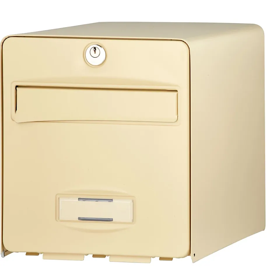 Boîte aux lettres 2 portes Balthazar Beige-Burg-Wachter