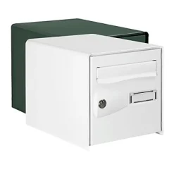 Boîte aux lettres 2 portes Blanc^Diall Discount