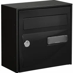 Boîte aux lettres simple face compacte Probat noir-Decayeux Best