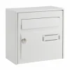 Boîte aux lettres simple face compacte Probat blanc-Decayeux Outlet