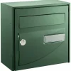 Boîte aux lettres simple face compacte Probat vert^Decayeux New
