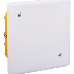 Boîte blanche carrée - 115 mm - Couvercle à vis - Batibox --Legrand Outlet