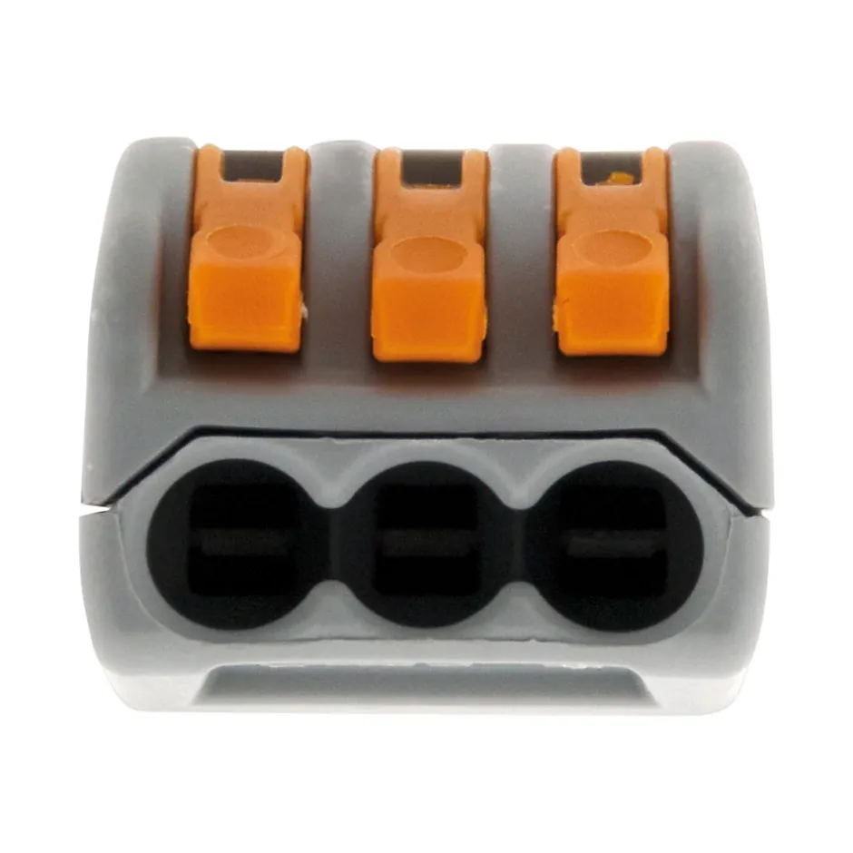 Boîte de 80 bornes 3 entrées série 222 --Wago Outlet