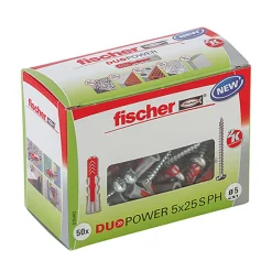 Boîte De 50 Chevilles Bi-matière Duopower Ph Avec Vis^Fischer Outlet