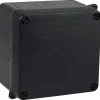 Boîte de dérivation carrée noire IP55 --Solera Clearance