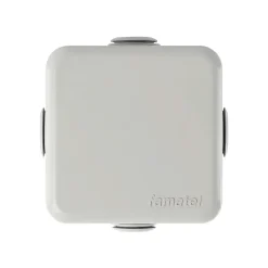 Boîte de dérivation extérieure avec 4 passe-câbles et système de verrouillage intégré 65 x 65 x 40 mm^Diall Best