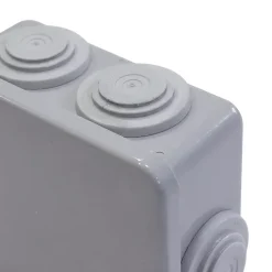 Boîte de dérivation extérieure avec 7 passe-câbles et système de verrouillage 80 x 80 x 40 mm^Diall Discount