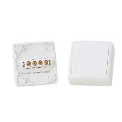 Boîte de dérivation monobloc en saillie Sigurd blanc complet-Jacobsen Best