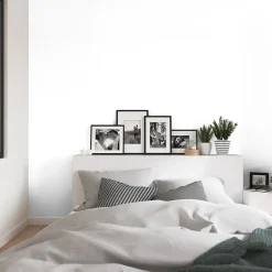 Boîte de rangement de câbles blanc L. 325 x l. 125 mm, bloc 4 prises-D-Line Outlet