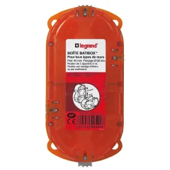 Boîte d'encastrement double multimatériaux P. 40 mm-Legrand Best