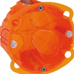 Boîte d'encastrement multimatériaux - Batibox - - Diamètre 67 x 40 mm - 1 poste-Legrand Hot