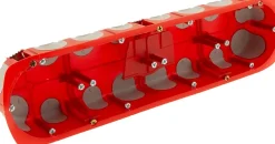 Boîte d'encastrement No Airbox Multiplat 4 postes - P40 mm^Protec Online