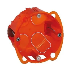 Boîte d'encastrement simple multimatériaux P. 40 mm^Legrand Hot