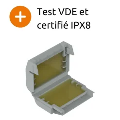 Boîte Gelbox T2 série 221/2273 4mm²-Wago Hot