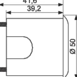 Boîte luminaire avec couvercle - Batibox - - Diamètre 40 mm^Legrand New