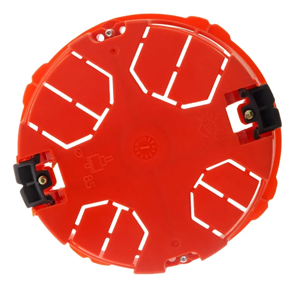 Boîte placo diamètre 85x40mm + vis --Zenitech Outlet