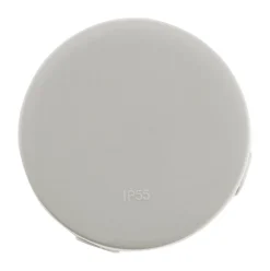 Boîte étanche diamètre 80x45mm IP55 - Gris -^Zenitech New
