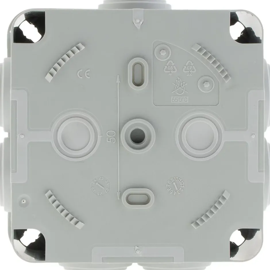 Boîte étanche IP55 No Airbox 100x100x52mm --Protec Outlet
