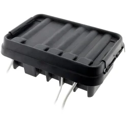 Boîtier de raccordement étanche IP55 - Noir --Zenitech Online