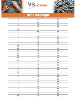 Bouchon Diamètre du corps 7 Diamètre de tête: 15 Longueur sous tête 6.5 nylon noir - 100 pièces^Vis Express New