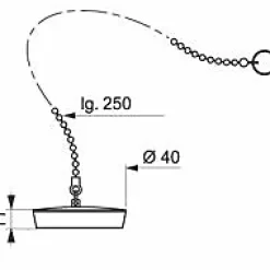 Bouchon inox ø47 mm Acier inoxydable-Wirquin Best