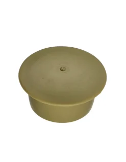 Bouchon Lisse 25X32 LG13 Nylon RAL1020 - 30 pièces-Vis Express Hot